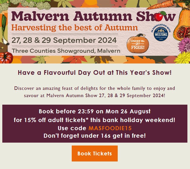 Malvern Autumn Show Offer